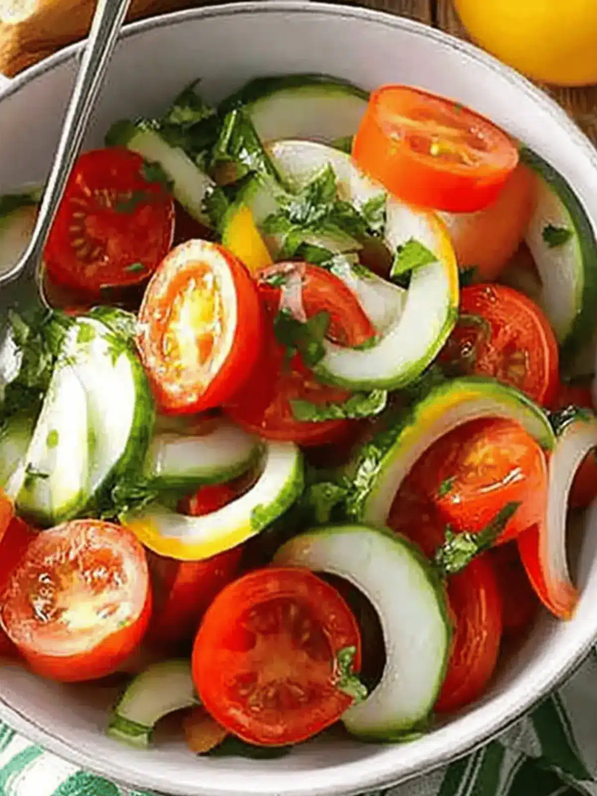 Garden Tomato Salad