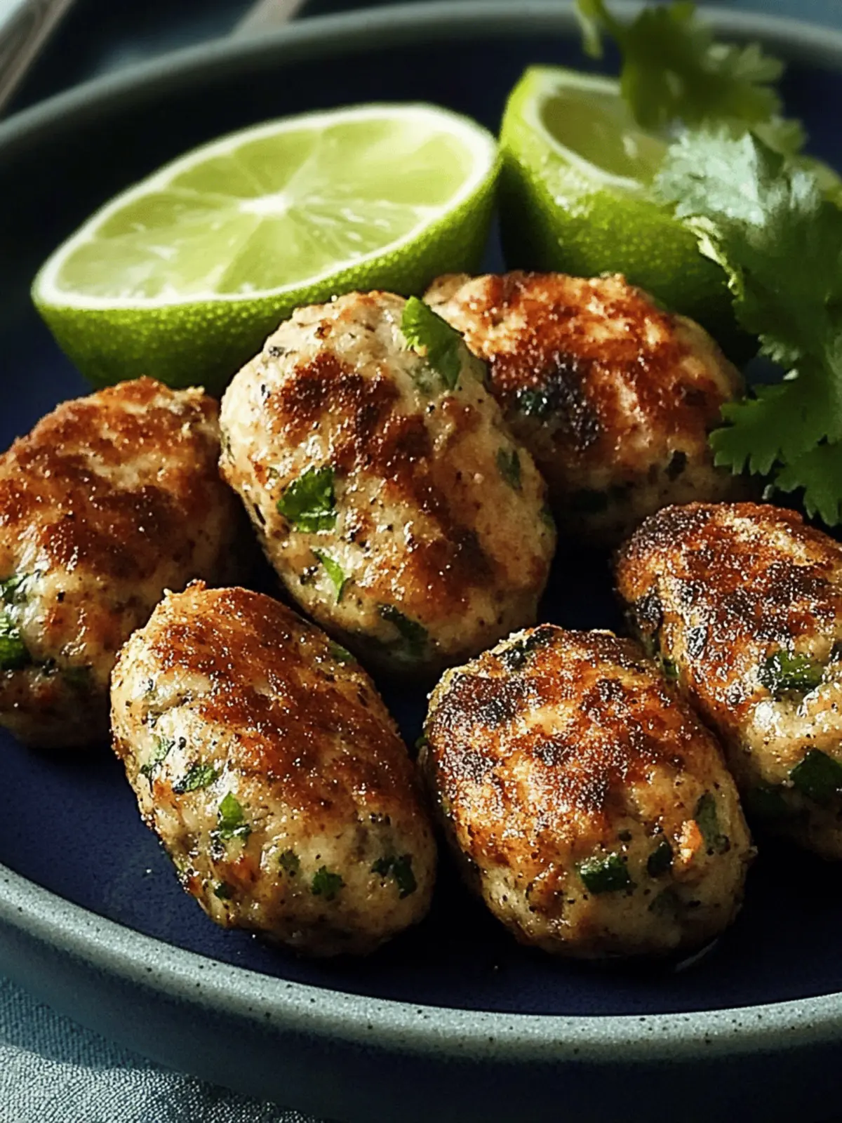 Aromatic Chicken Koftas with Herbs & Spices