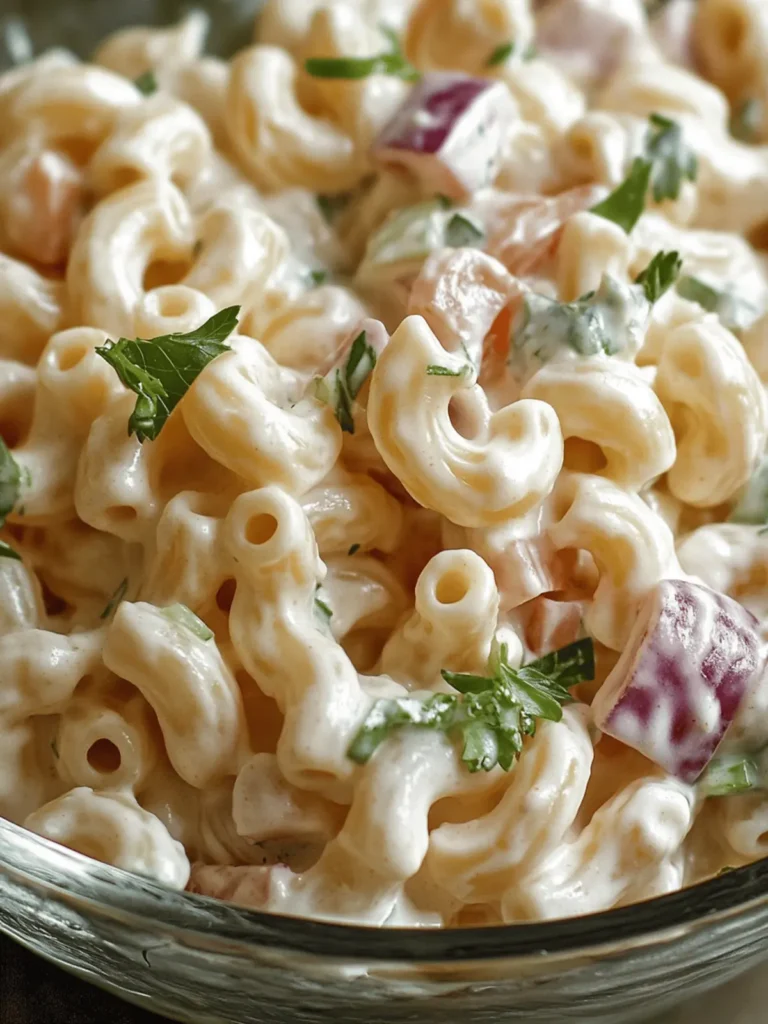 Ina Garten Macaroni Salad – Summer's Must-Try Flavor Bomb 4 Ina Garten Macaroni Salad – A Fresh and Flavorful Summer Side