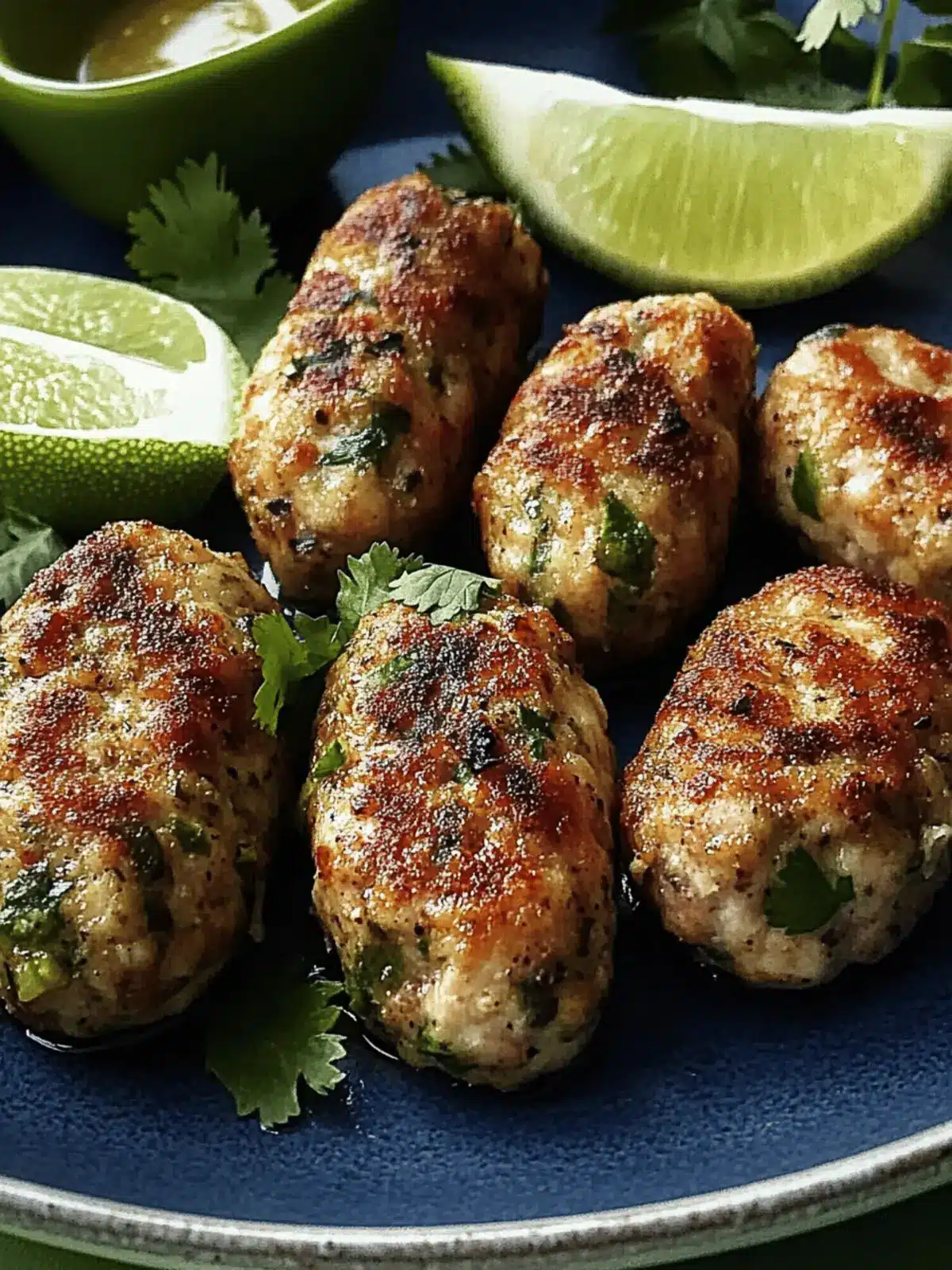 Aromatic Chicken Koftas with Herbs & Spices