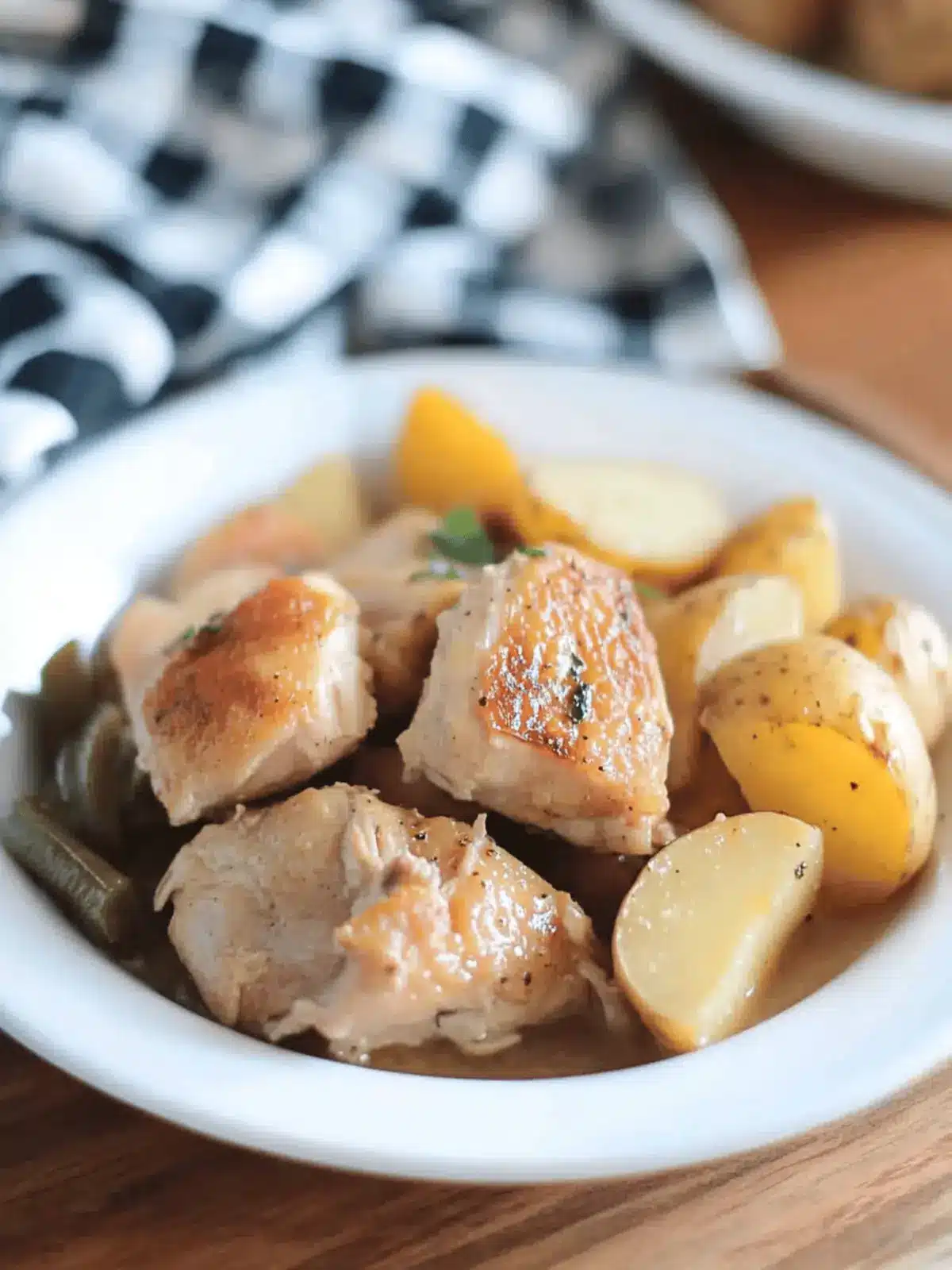 Slow Cooker Chicken and Potatoes