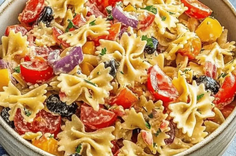 Bow Tie Pasta Salad Recipe