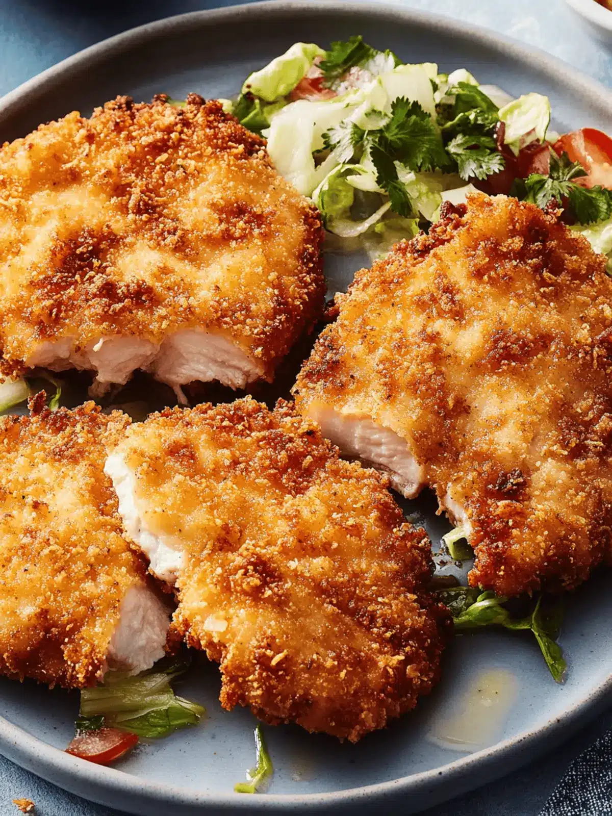 Crunchy Coconut Chicken