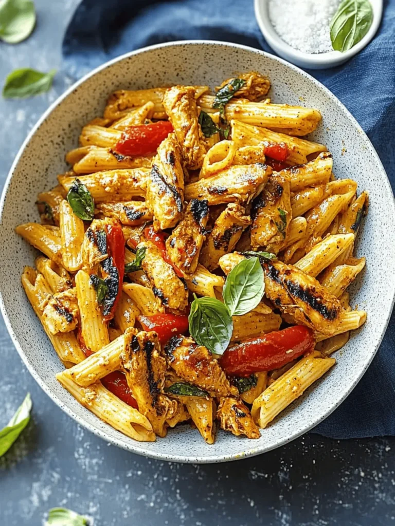 Jerk Chicken Rasta Pasta - Your New Favorite Spicy Delight 2 Jerk Chicken Rasta Pasta – A Spicy Caribbean Delight