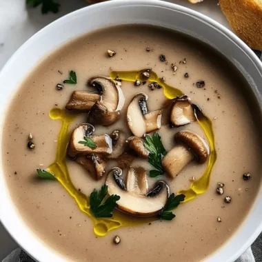 Creamy Mushroom Soup