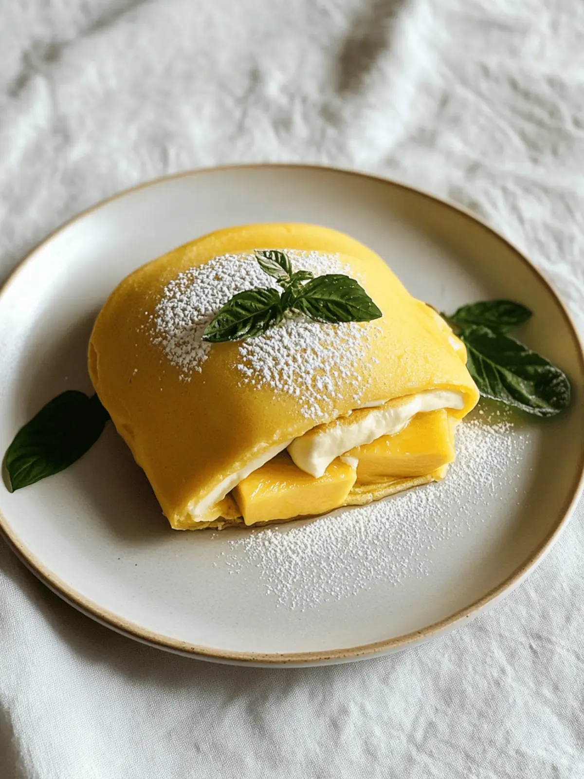 Mango Pancakes - Desert Island Dishes