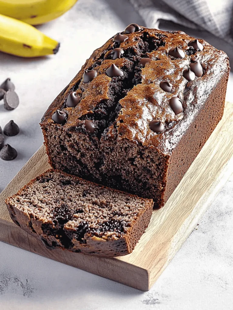 Moist and Decadent Dairy-Free Chocolate Banana Bread Bliss 4 Moist and Decadent Dairy-Free Chocolate Banana Bread