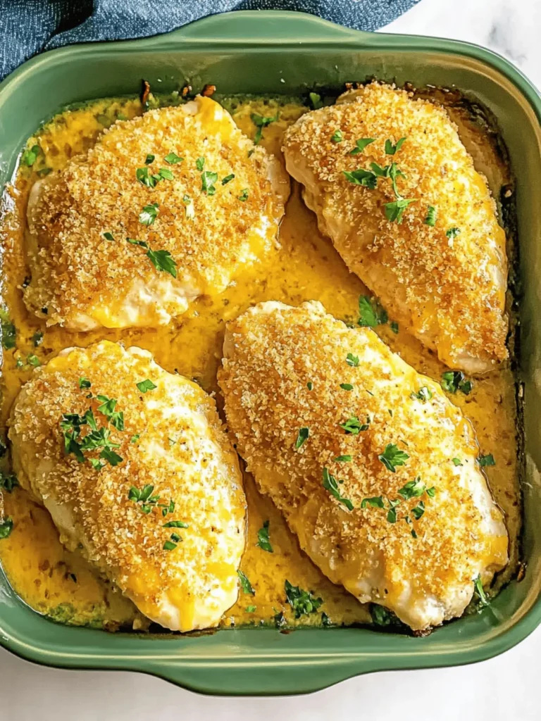 Baked Cheesy Chicken Breasts - Family Food Everyone Will Love 2 Baked Cheesy Chicken Breasts - Family Food on the Table