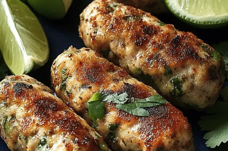 Aromatic Chicken Koftas with Herbs & Spices