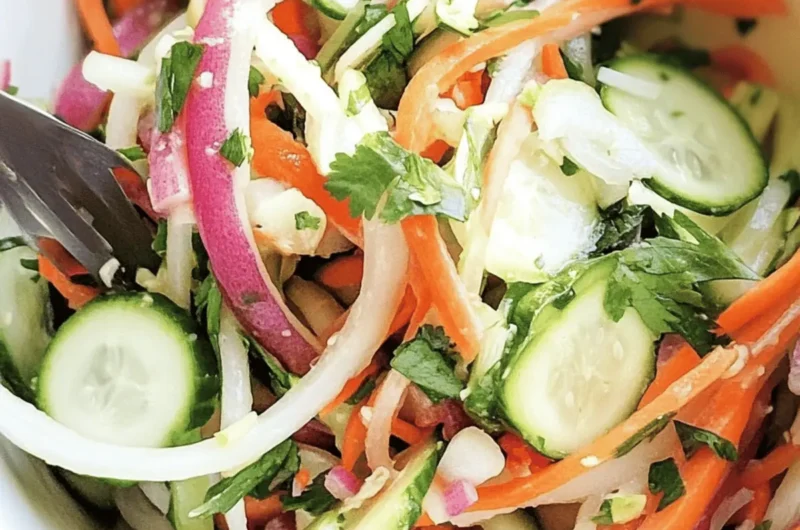 Khmer Pickled Vegetable Salad Recipe: How to Make It