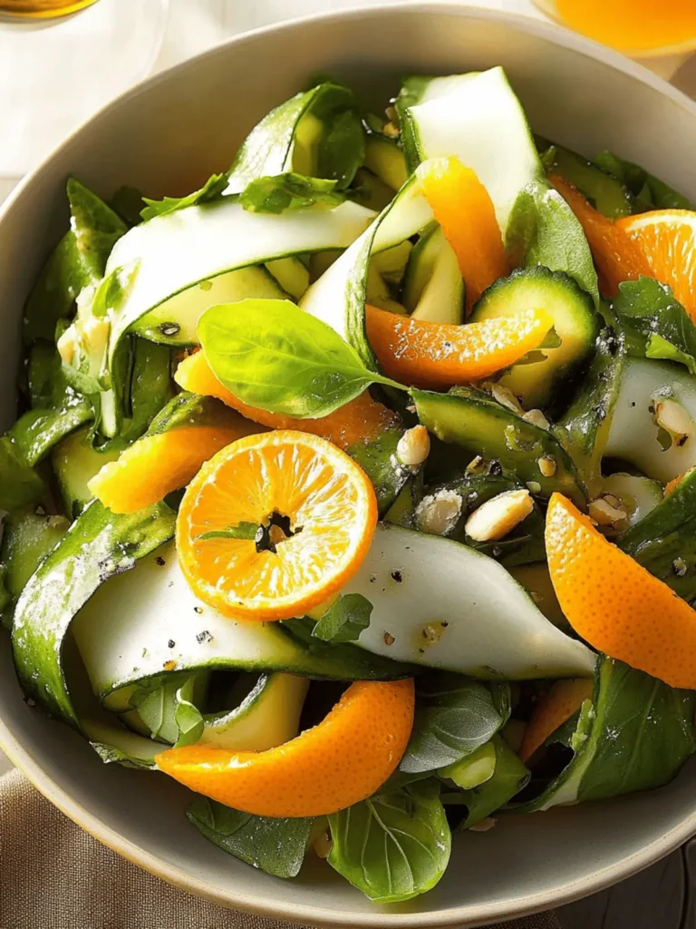 Delicious Ribbon Salad with Orange Vinaigrette Recipe You’ll Love 2 Ribbon Salad with Orange Vinaigrette Recipe: How to Make It