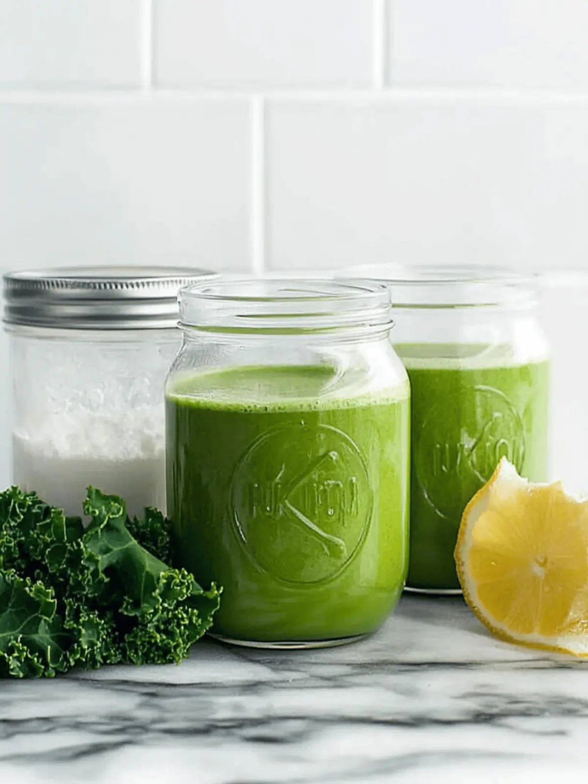 Energizing Kale Smoothie with Peach for a Fresh Start 3 Kale Smoothie