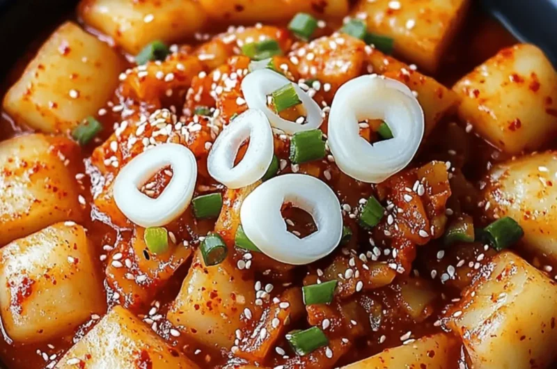 Spicy Korean Rice Cakes