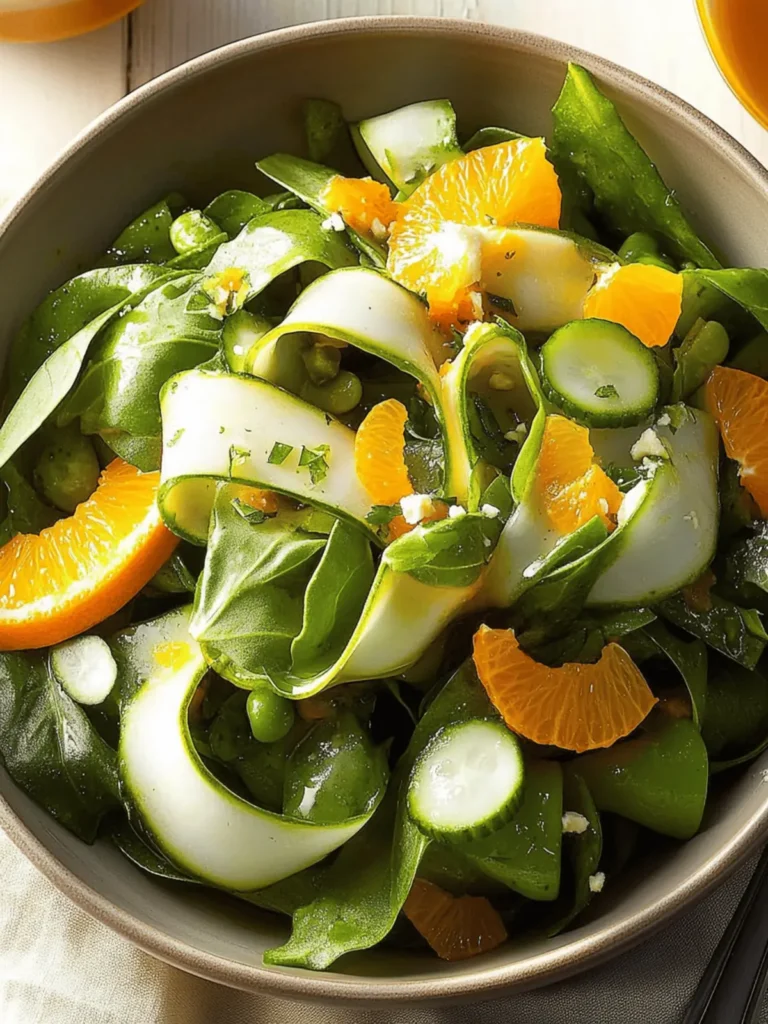 Delicious Ribbon Salad with Orange Vinaigrette Recipe You’ll Love 3 Ribbon Salad with Orange Vinaigrette Recipe: How to Make It