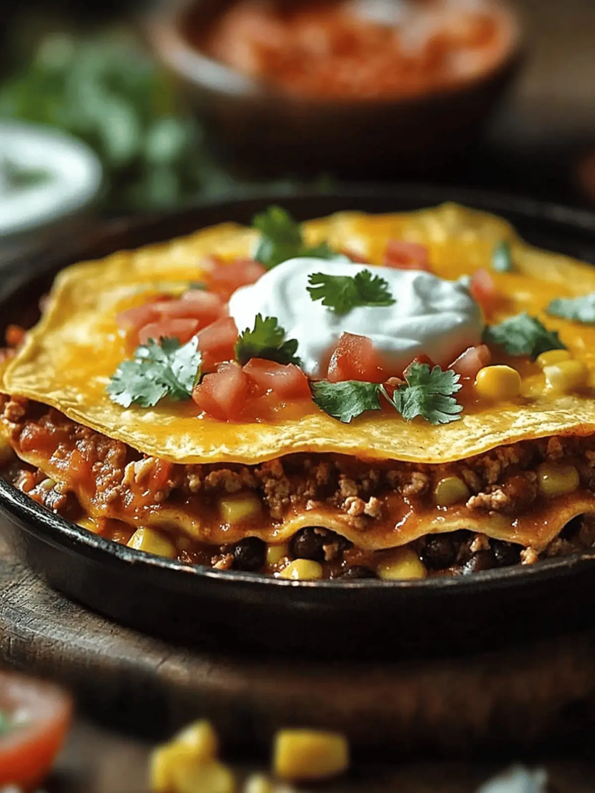 Mexican Tortilla Casserole
