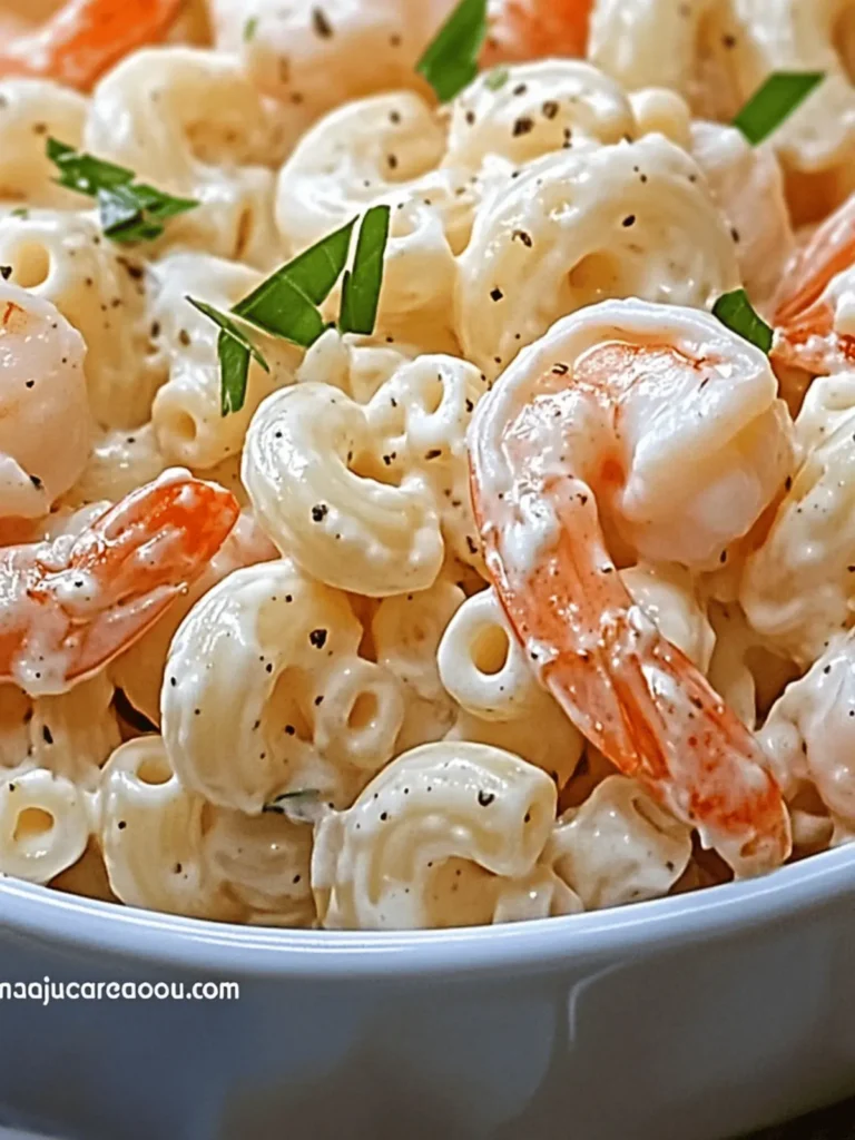 Delicious Shrimp Macaroni Salad for Your Summer Picnics 4 Shrimp Macaroni Salad