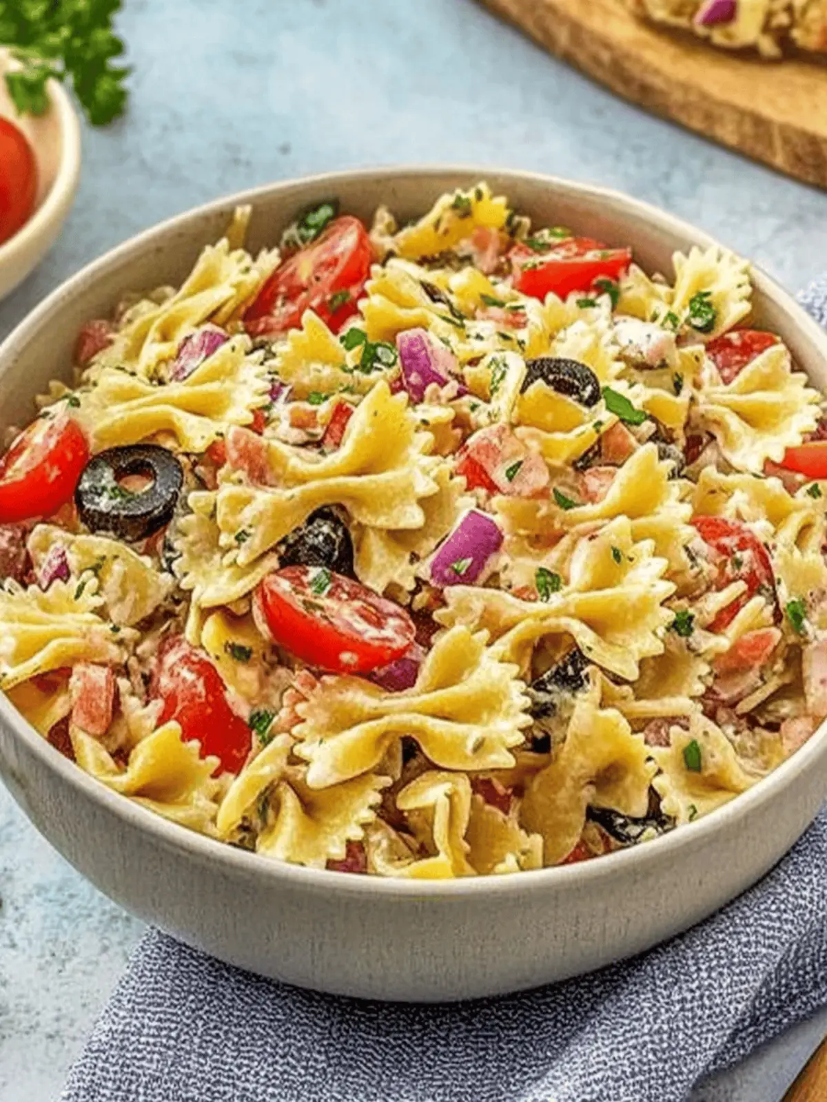 Bow Tie Pasta Salad Recipe