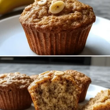 Peanut Butter Banana Muffins (High Protein) for Busy Mornings