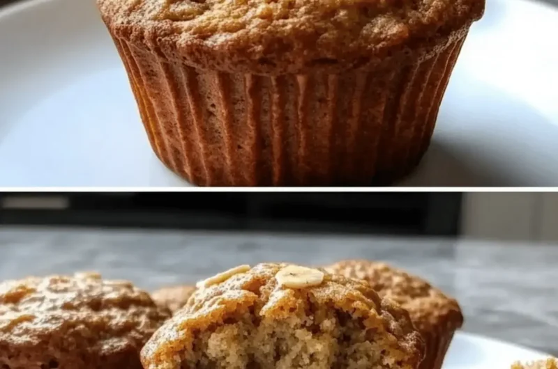 Peanut Butter Banana Muffins (High Protein) for Busy Mornings