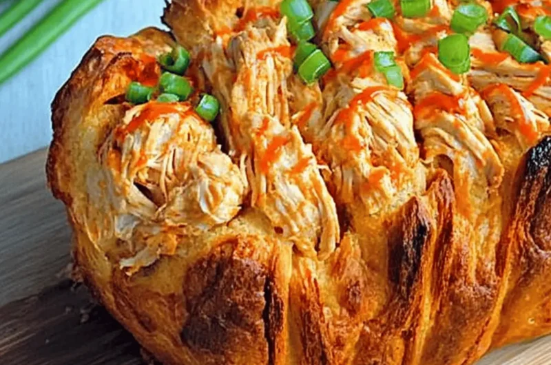 Buffalo Chicken Pull-Apart Bread