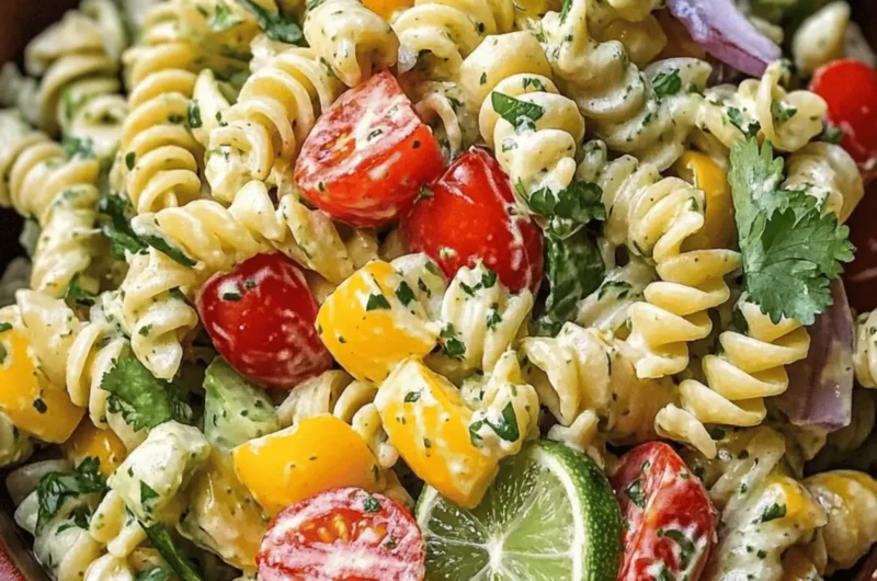 Cilantro Lime Pasta Salad