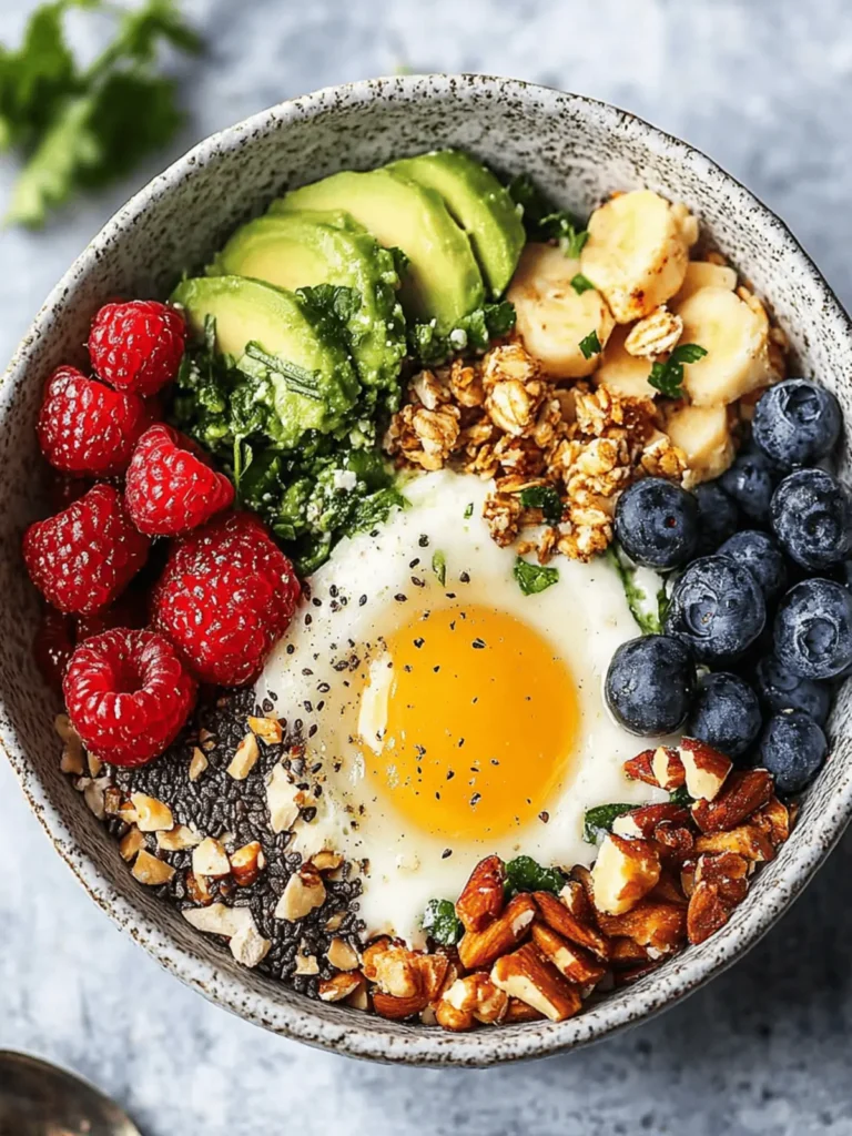 Energizing Breakfast Power Bowl with Superfoods for Ultimate Energy 4 Energizing Breakfast Power Bowl with Superfoods