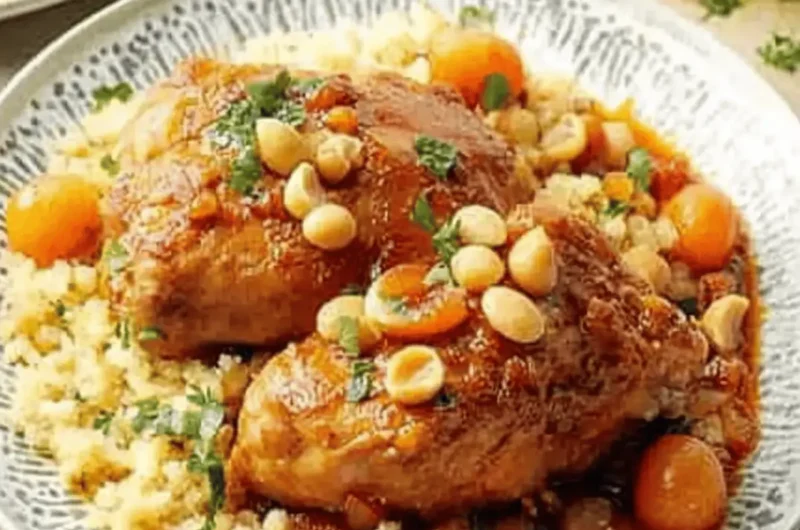 Moroccan Apricot Chicken