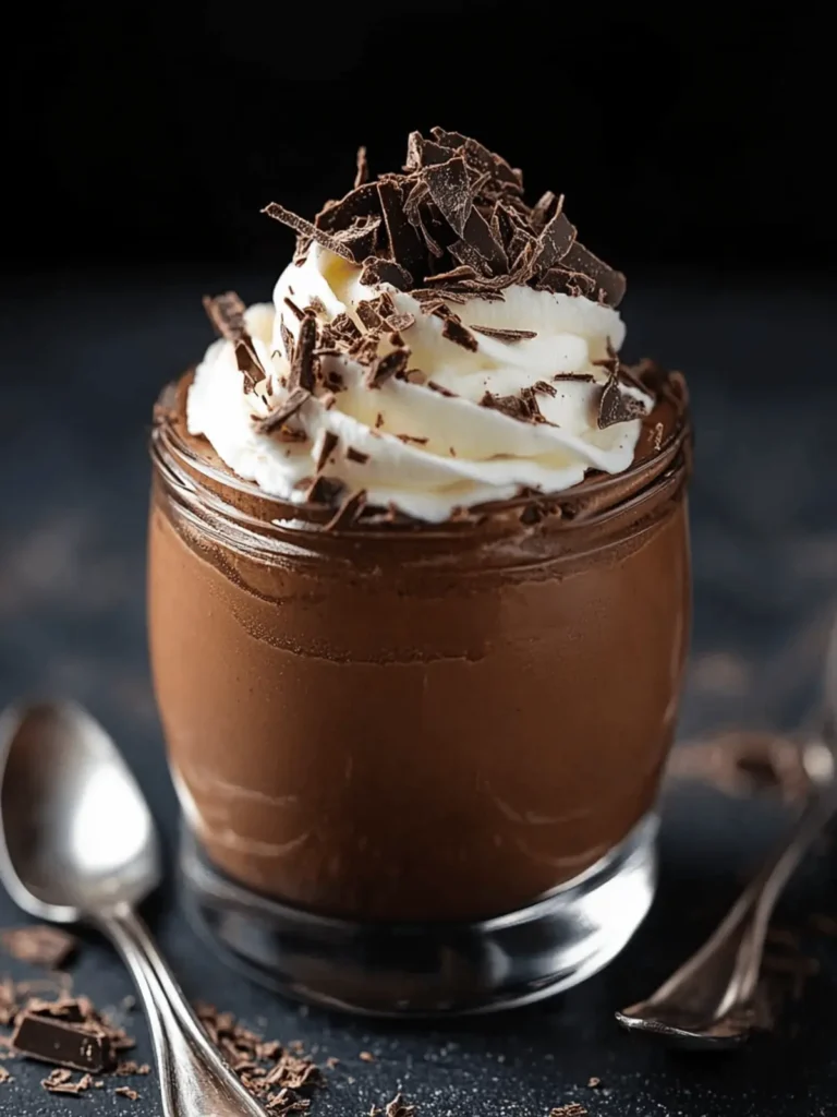 The Best Chocolate Mousse: No-Bake Delight for Any Occasion 3 The Best Chocolate Mousse