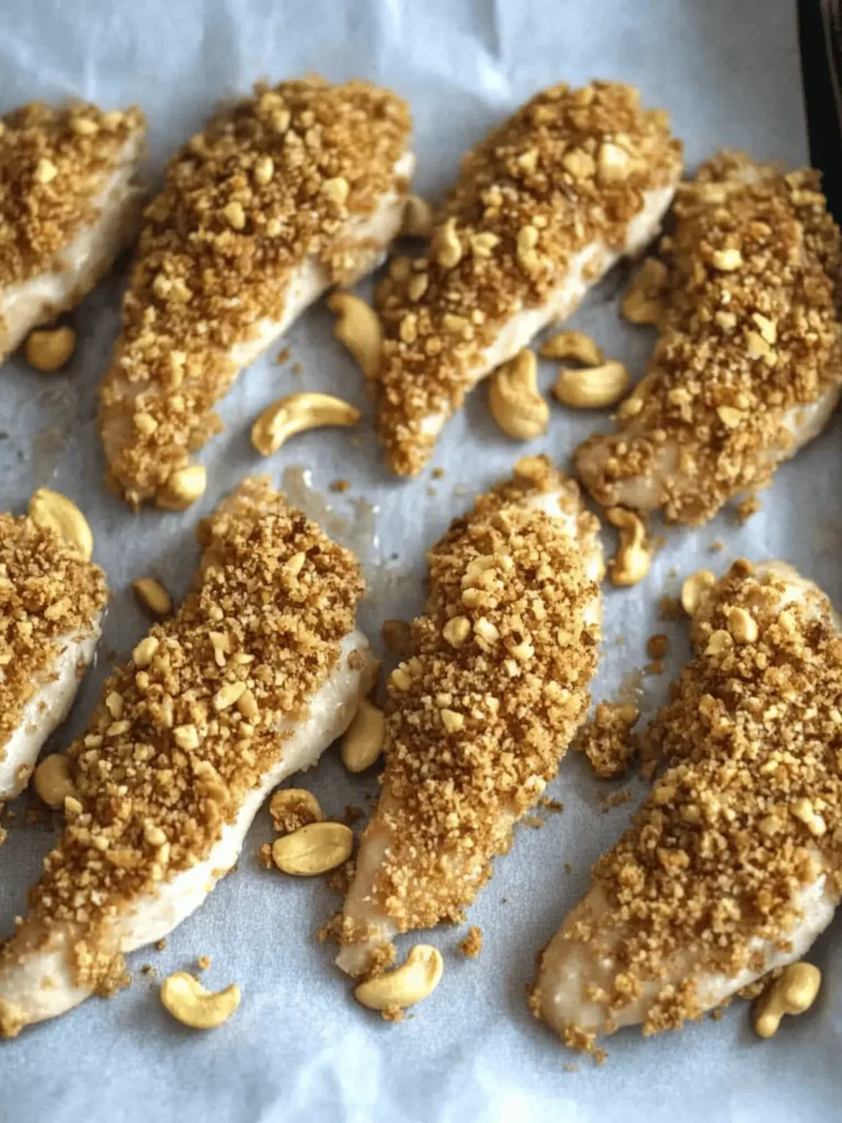 Whole 30 Cashew Crusted Chicken