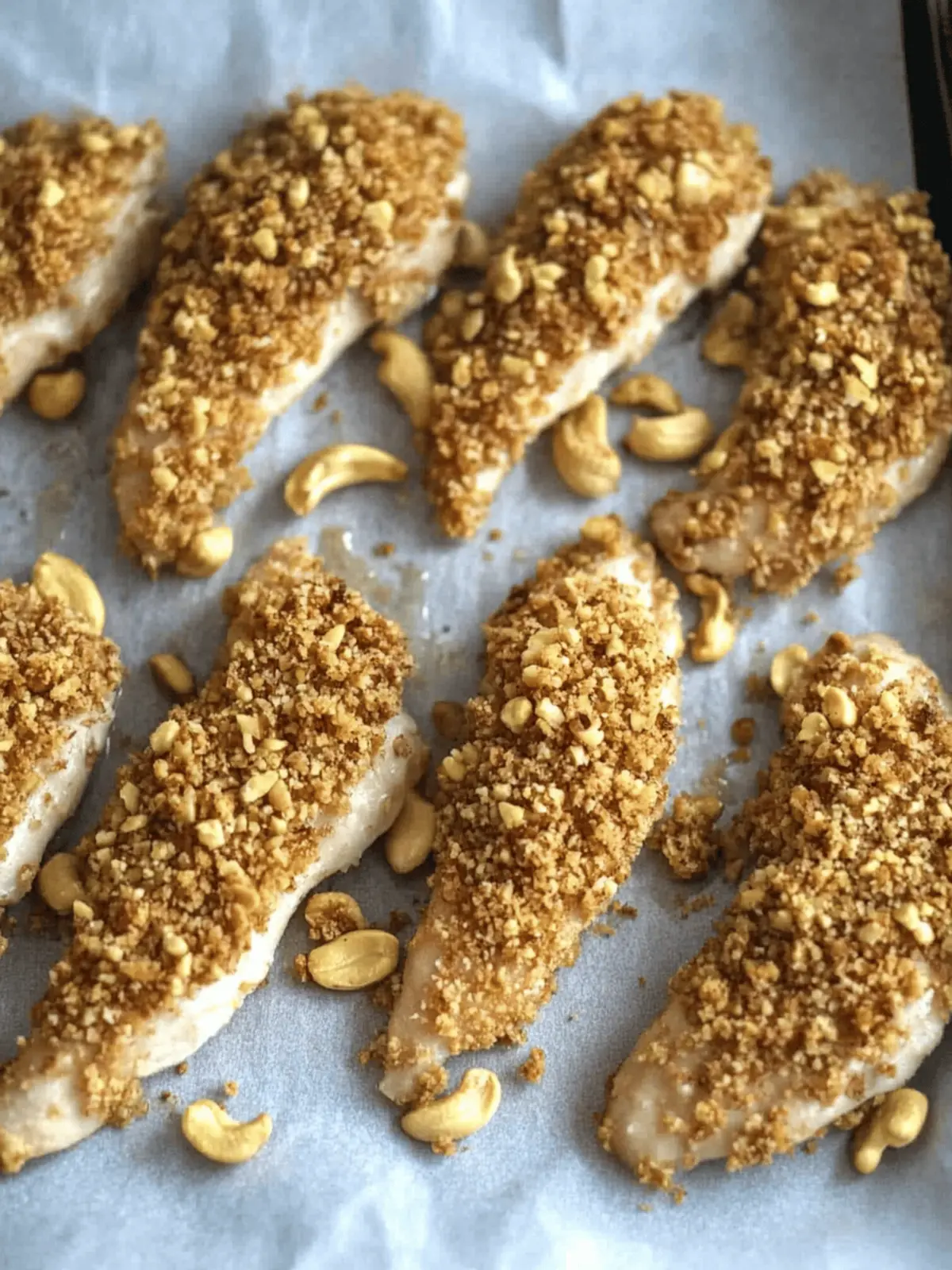 Whole 30 Cashew Crusted Chicken