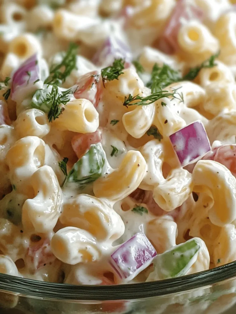 Ina Garten Macaroni Salad – Summer's Must-Try Flavor Bomb 2 Ina Garten Macaroni Salad – A Fresh and Flavorful Summer Side