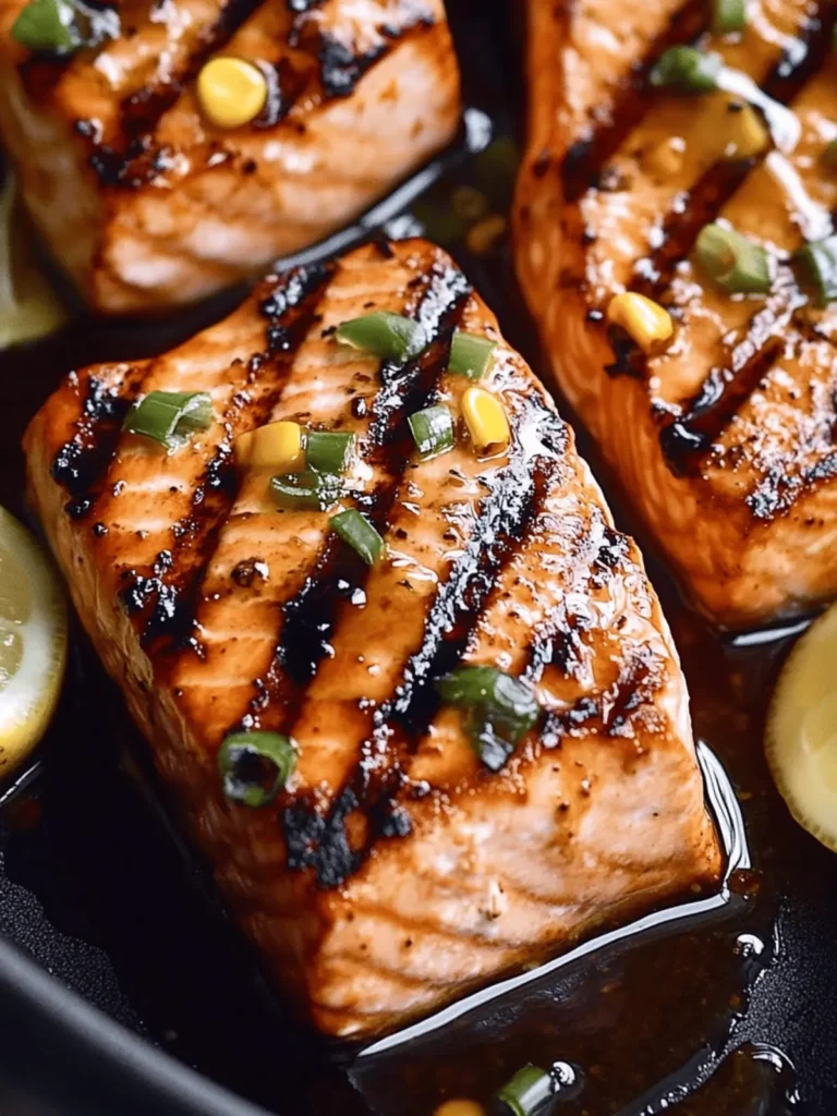 Grilled Honey Garlic Salmon: A Sweet & Savory Delight 4 Grilled Honey Garlic Salmon