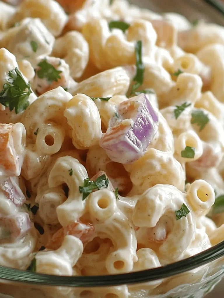 Ina Garten Macaroni Salad – Summer's Must-Try Flavor Bomb 3 Ina Garten Macaroni Salad – A Fresh and Flavorful Summer Side