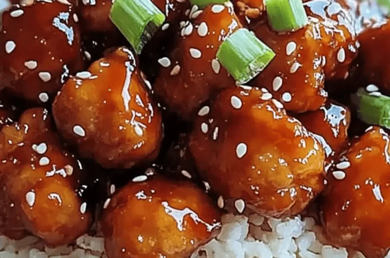 Crispy Chinese Honey Garlic Chicken