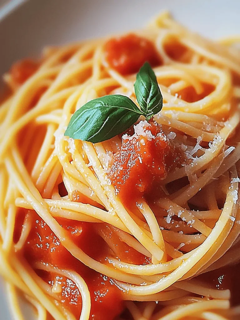 Luscious Pasta Pomodoro: Quick, Fresh Italian Delight 2 Pasta Pomodoro