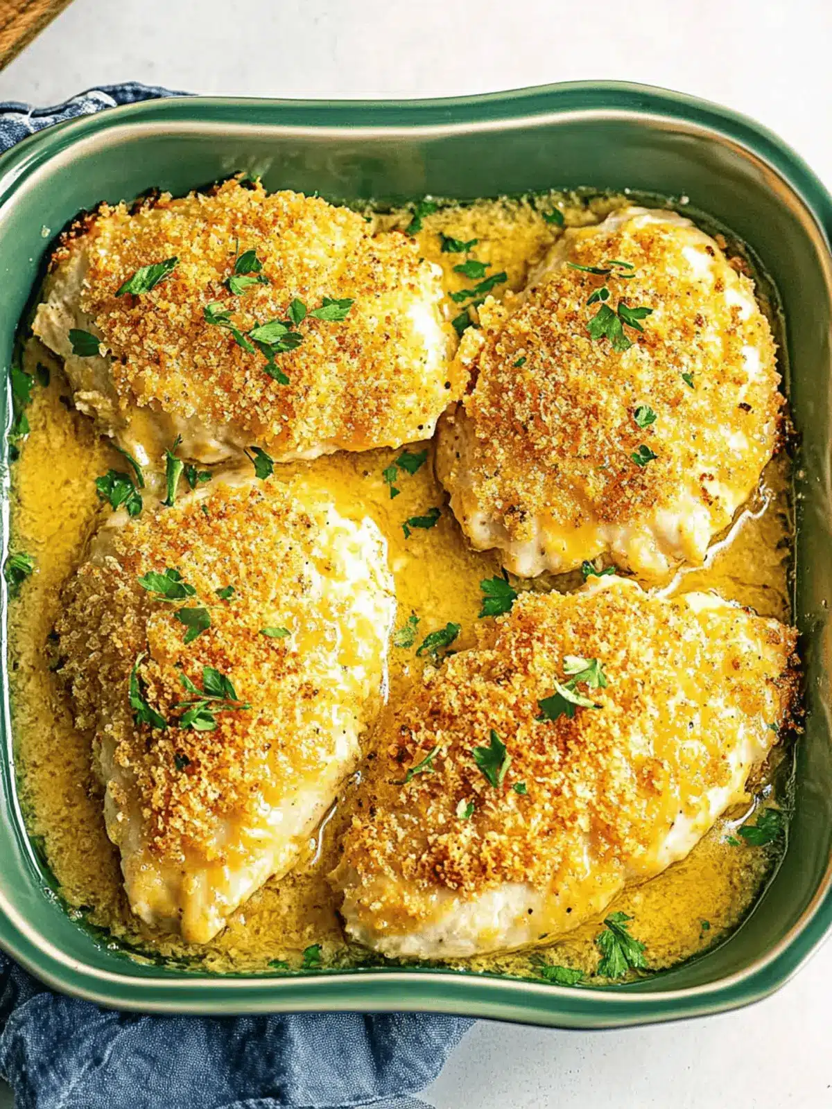 Baked Cheesy Chicken Breasts - Family Food on the Table