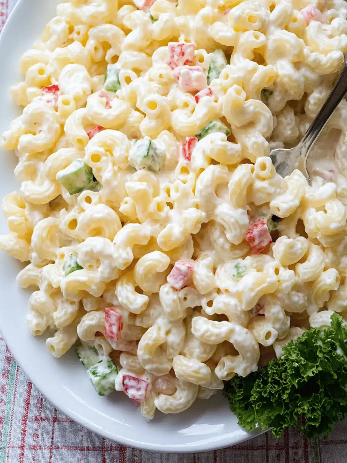 Sweet Tangy Amish Macaroni Salad