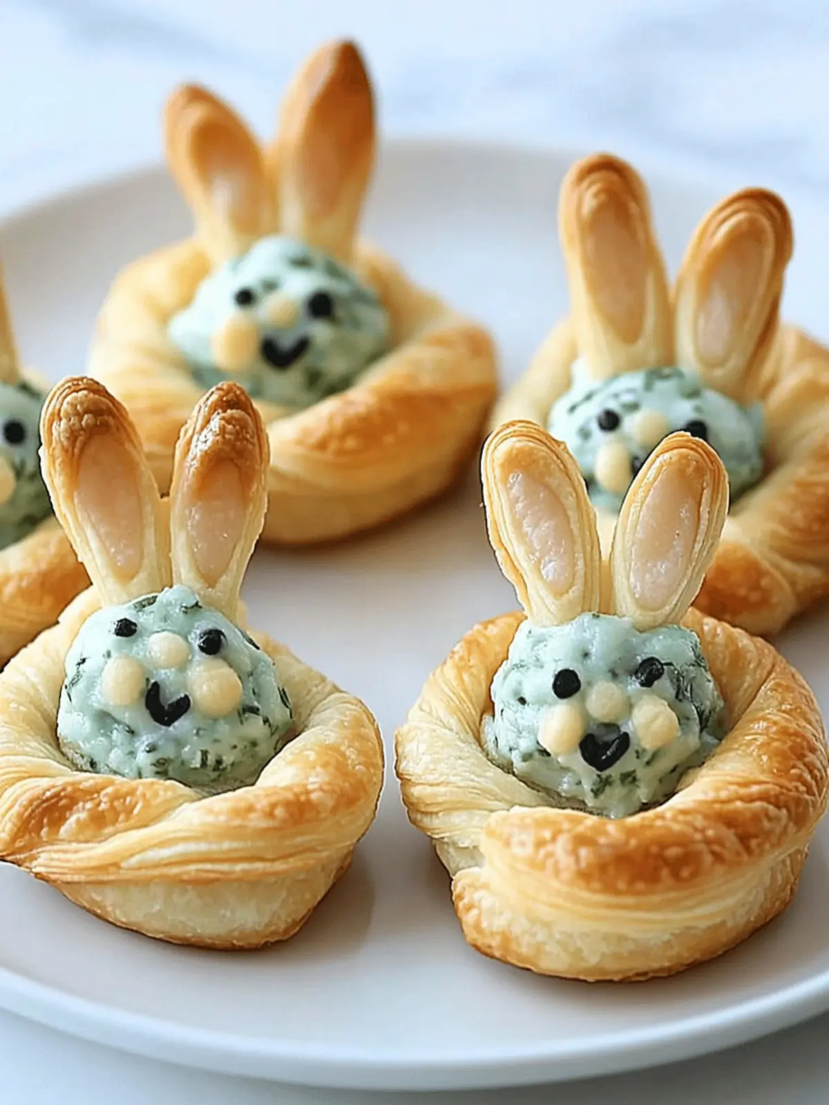 Easter Bunny Crescent Bites