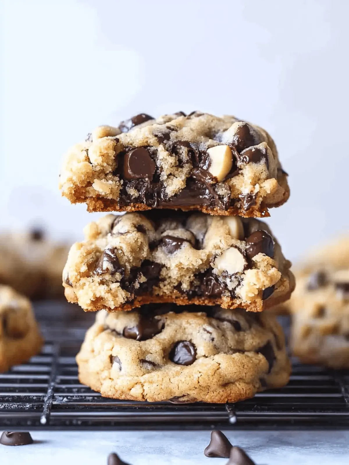 Chocolate Chip Walnut Cookies