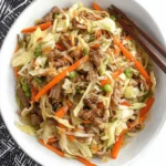 Beef and Cabbage Stir Fry