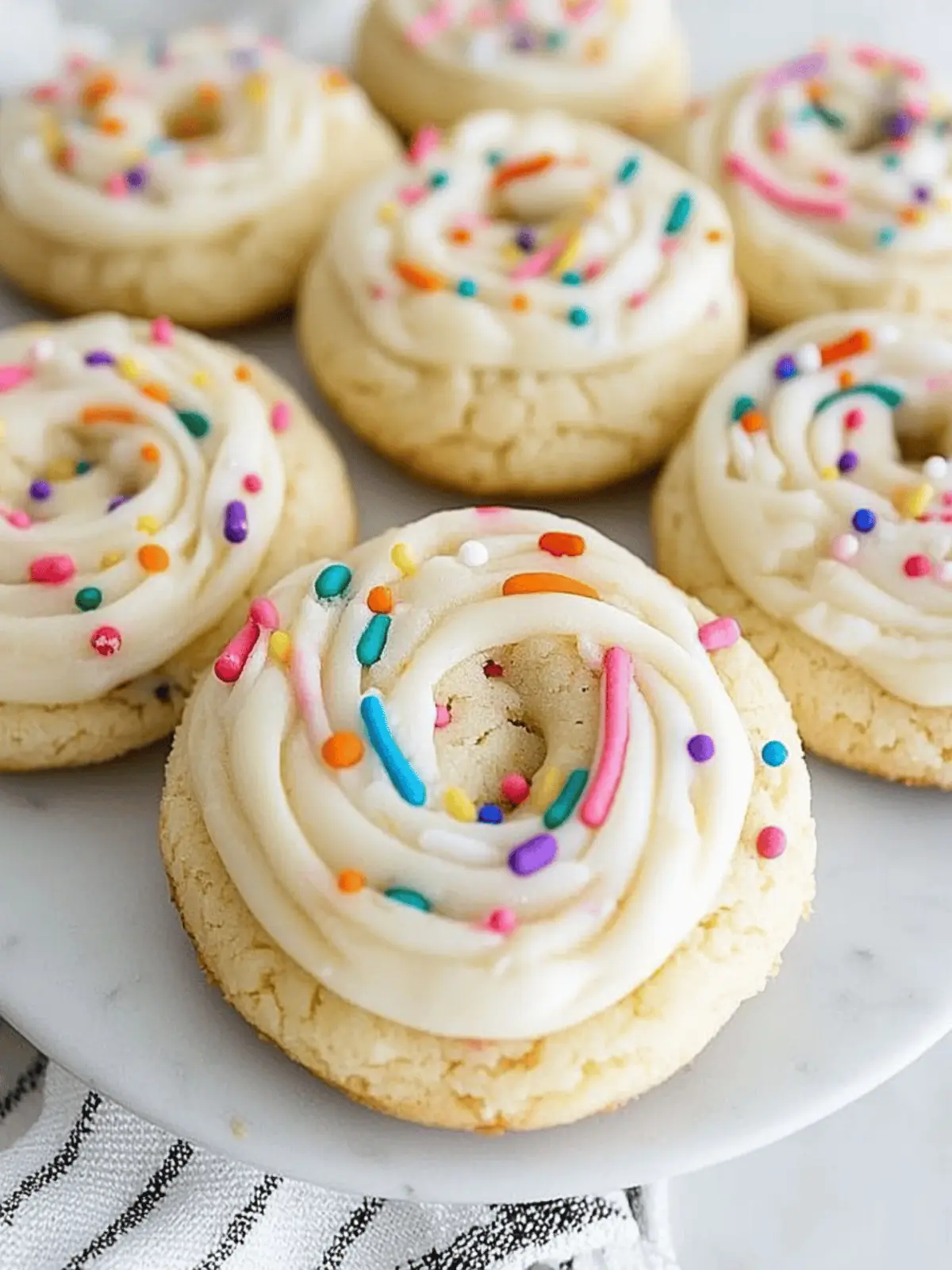 Crumbl Birthday Cake Cookie Copycat