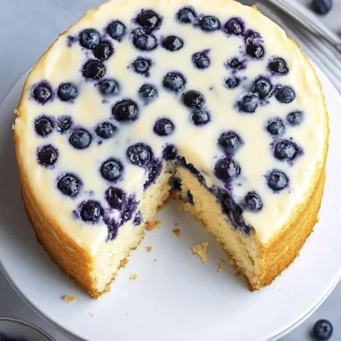 Lemon Blueberry Cake