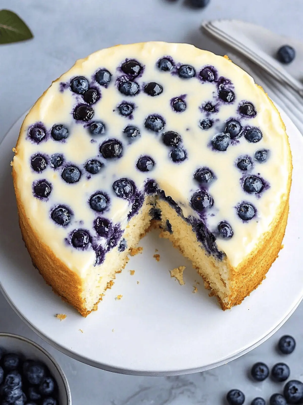 Lemon Blueberry Cake