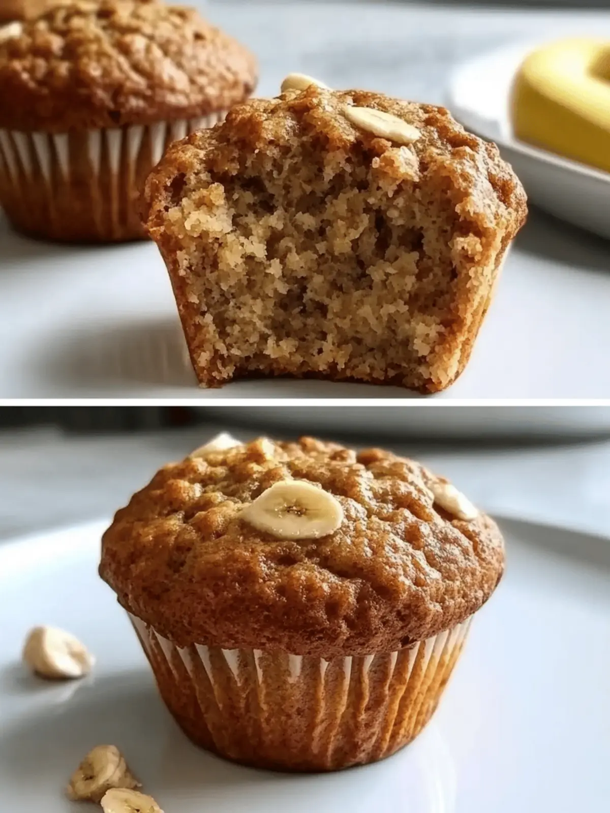 Peanut Butter Banana Muffins (High Protein) for Busy Mornings