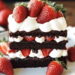 Chocolate Strawberry Shortcake