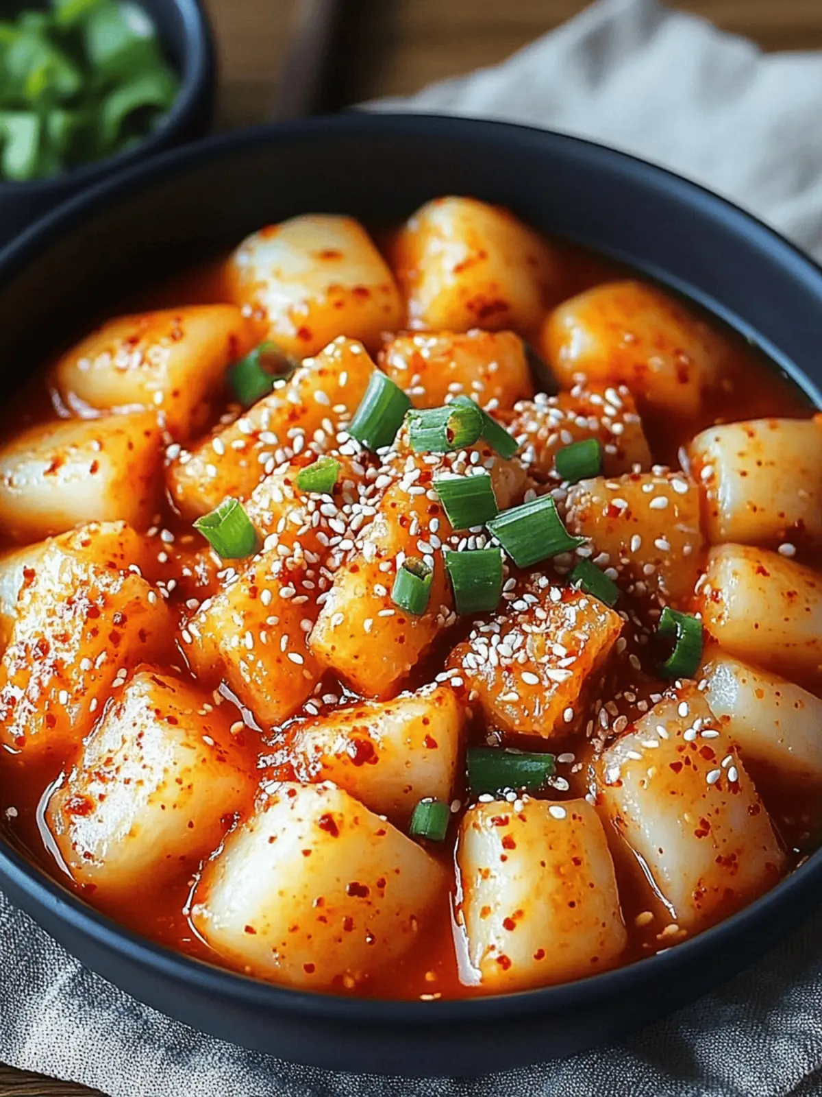 Spicy Korean Rice Cakes