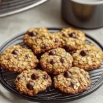 Air Fryer Chocolate Chip Oatmeal Cookies