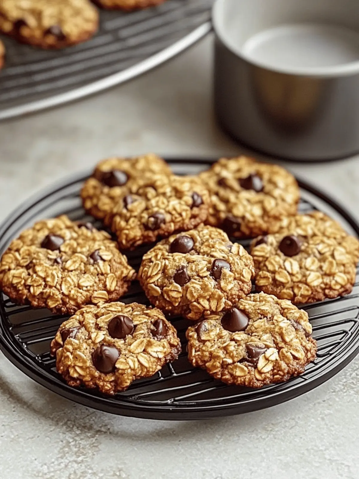 Air Fryer Chocolate Chip Oatmeal Cookies Made Easy and Delicious 5 Air Fryer Chocolate Chip Oatmeal Cookies