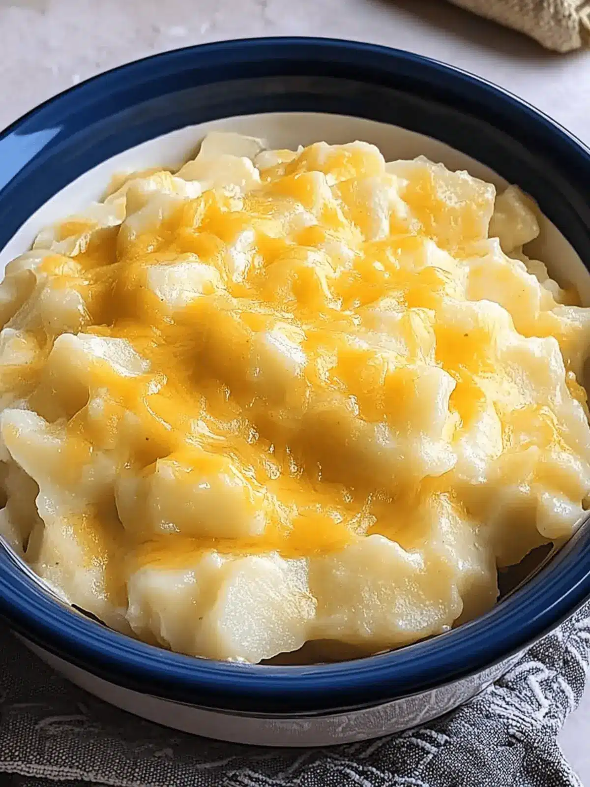 Easy Slow Cooker Cheesy Potatoes