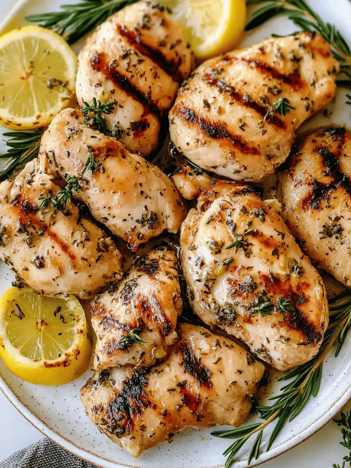 Lemon Herb Grilled Chicken